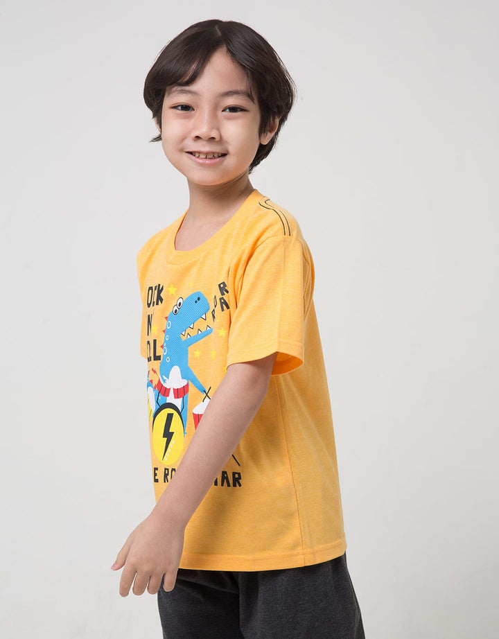 Little M Kaos Lengan Pendek Rock N Roll