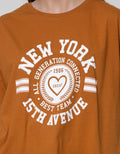 Nevada Short Sleeve T-Shirt Boxy New York 15Th Avenue
