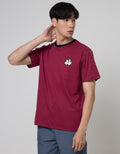 Disney Mickey Backprint And Print On T-Shirt Short Sleeve