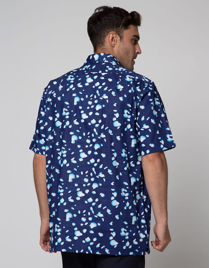 Cole Short Sleeve Shirt Print Regular