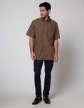 Cole Short Sleeve Shirt Print Regular