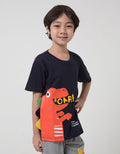 Little M Roar Dino Kaos Anak Laki-laki