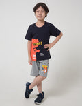 Little M Roar Dino Kaos Anak Laki-laki