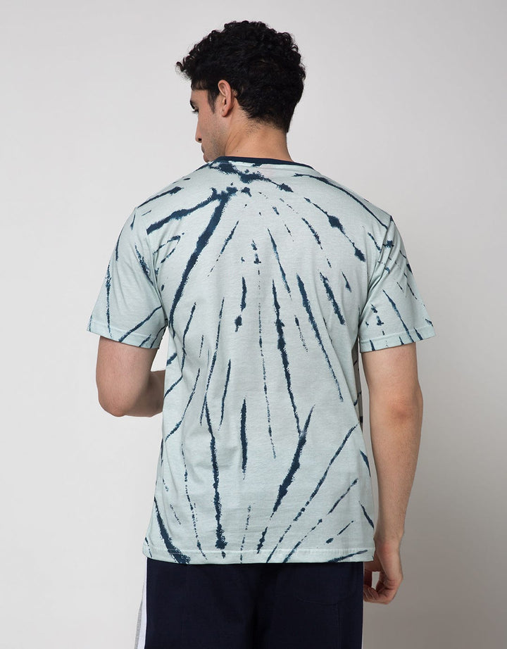 Marvel Spiderman Tie Dye Branding Short Sleeve T-Shirt