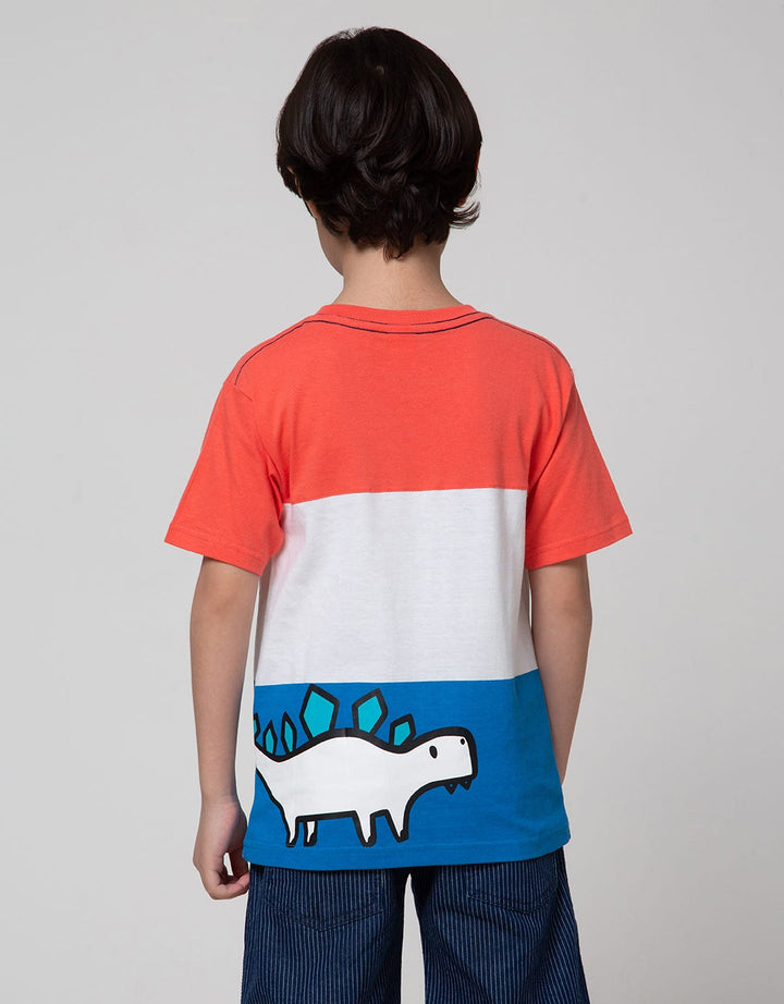 Little M Dino Sewn Boys T-Shirt