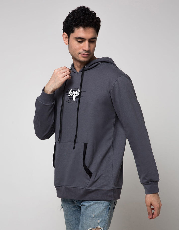 Marvel Venom Backprint Sweater Pria