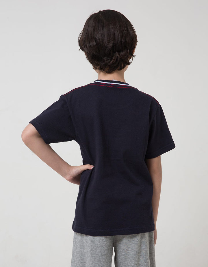 Little M Awesome Dino Kaos Anak Laki-laki