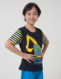 Little M Dino Truck Boys T-Shirt