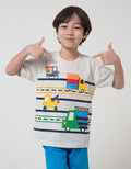 Little M Aps Fringe Kaos Anak Laki-laki