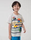 Little M Aps Fringe Kaos Anak Laki-laki