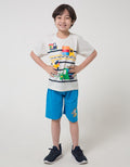 Little M Aps Fringe Kaos Anak Laki-laki