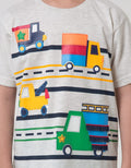 Little M Aps Fringe Kaos Anak Laki-laki