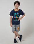 Little M Learn Croco Kaos Anak Laki-laki