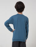Little M Excavator Sweater Anak Laki-laki