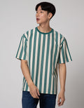 Nevada Short Sleeve T-Shirt Oversized Stripe Vertical