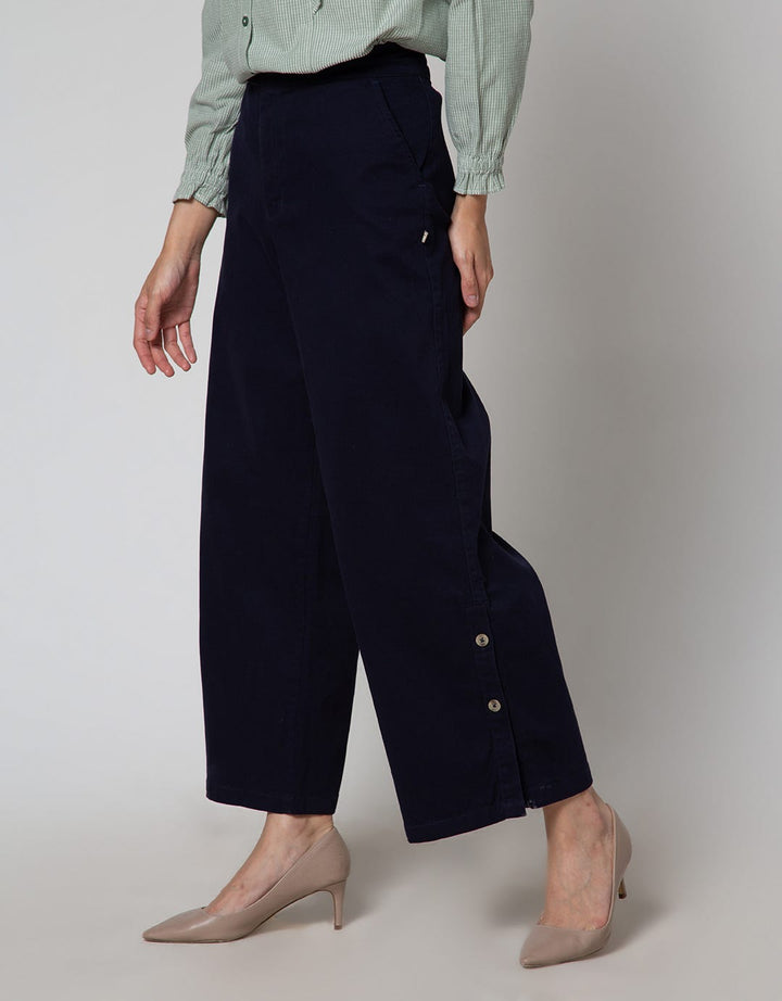 Triset Ladies Side Button Celana Trouser Wanita