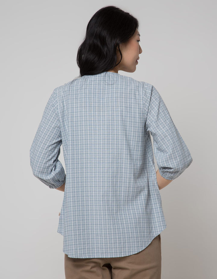 Triset Ladies Wrinkle Sleeve Blouse for Women