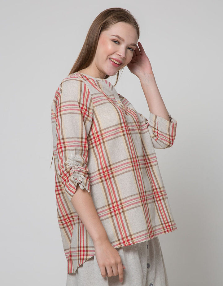 Triset Ladies Blouses Stripe Look