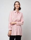 Triset Ladies Mini Checks Blouse Wanita