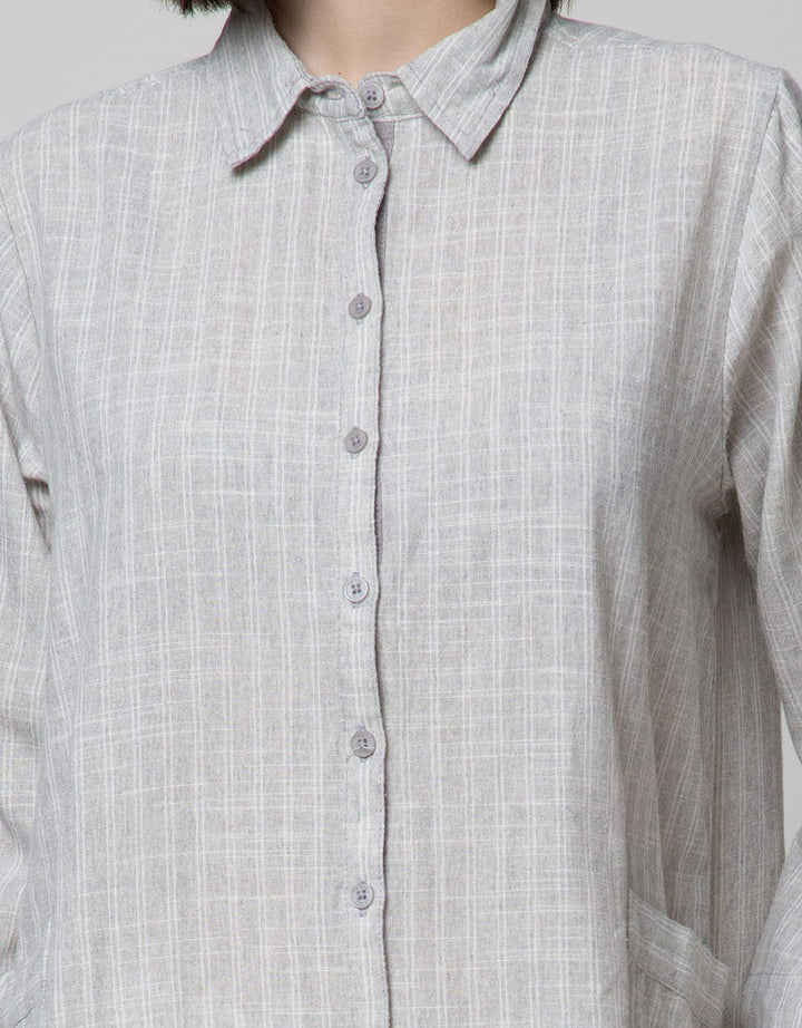 Triset Ladies Double Pocket Stripe Dress