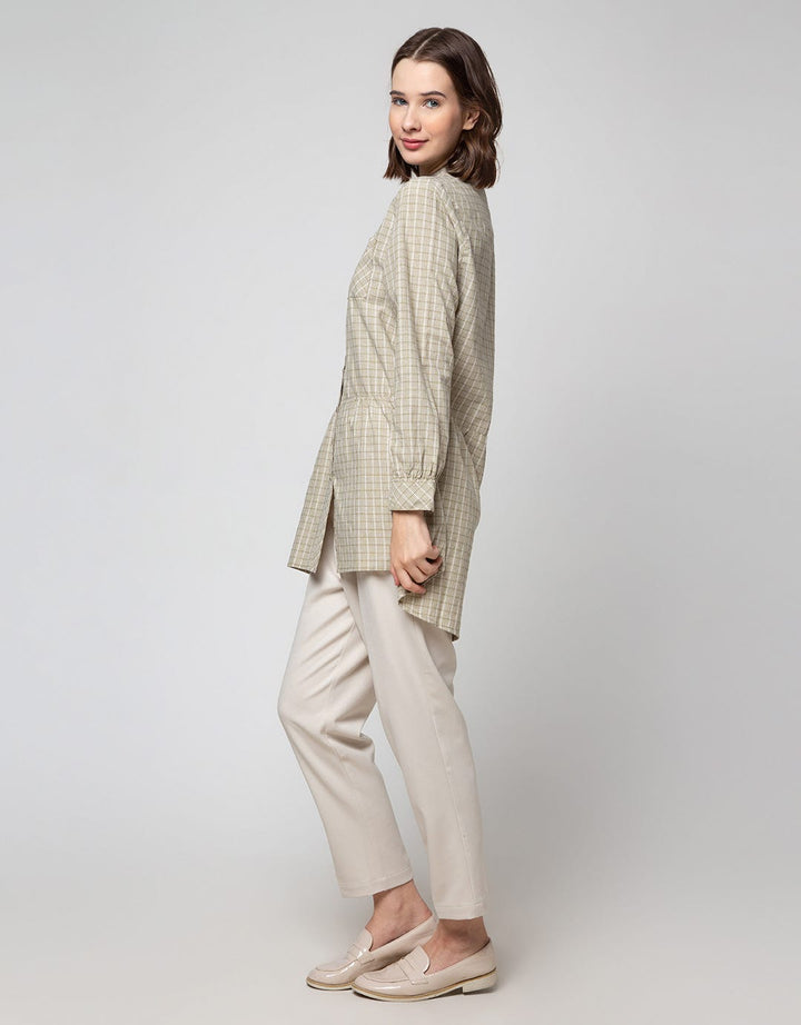 Triset Ladies Mini Checks Women's Blouse