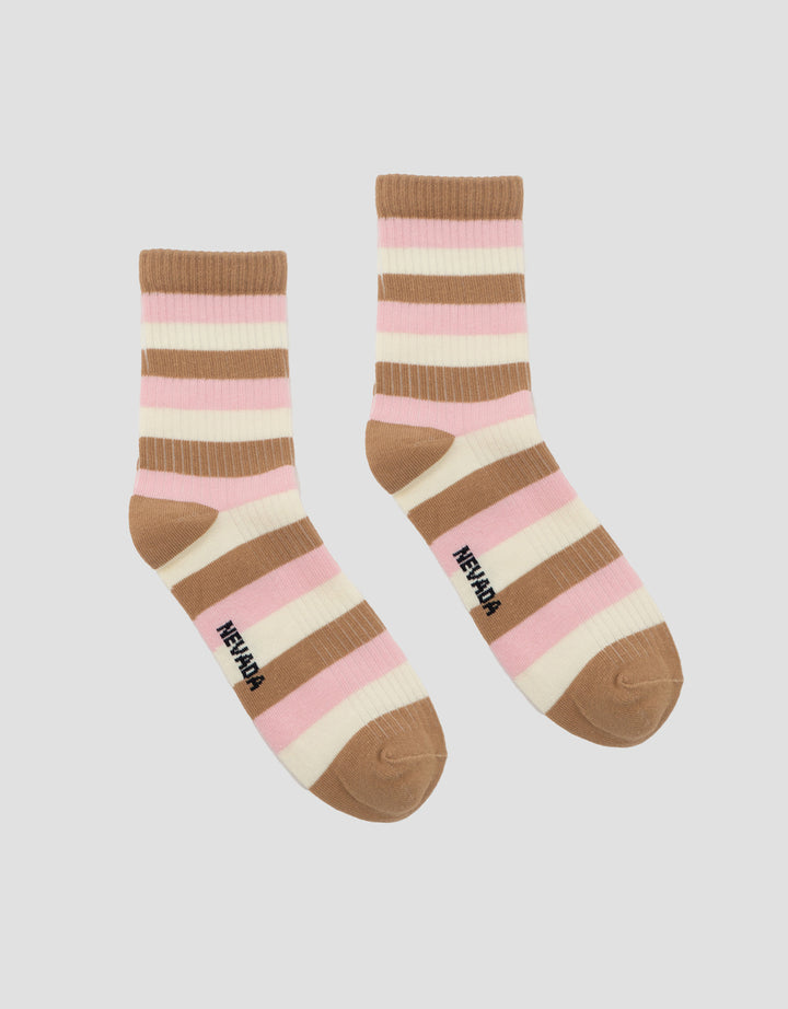 NEVADA STRIPES KAUS KAKI WANITA