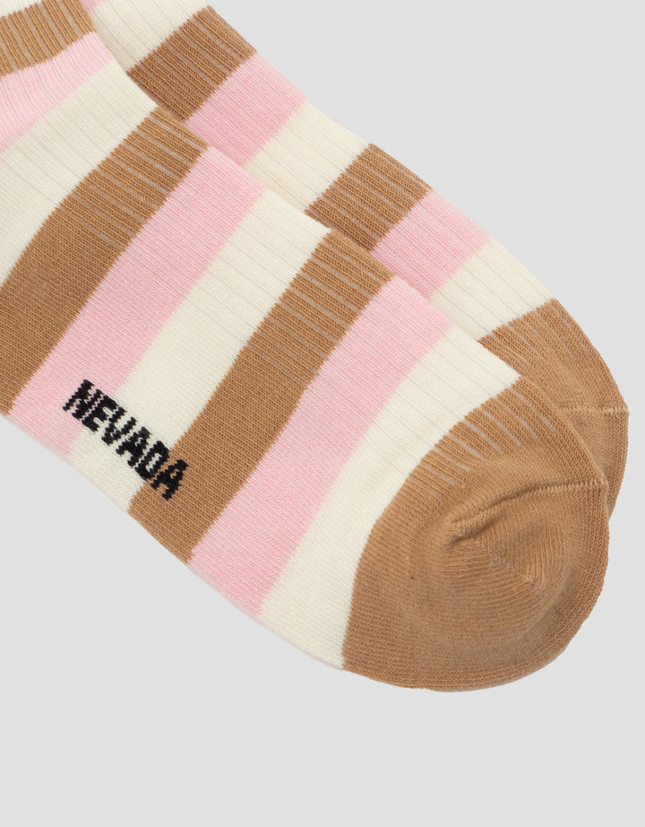 NEVADA STRIPES KAUS KAKI WANITA