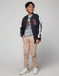 Nevada Jacket Knit Anime Back Printing