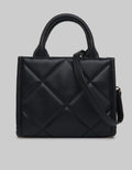 Nevada Handbag Quilted Texture Poppy
