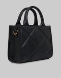 Nevada Handbag Quilted Texture Poppy