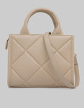 Nevada Handbag Quilted Texture Poppy