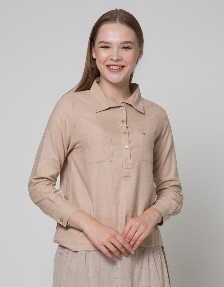 Triset Plain Simple Blouse Women