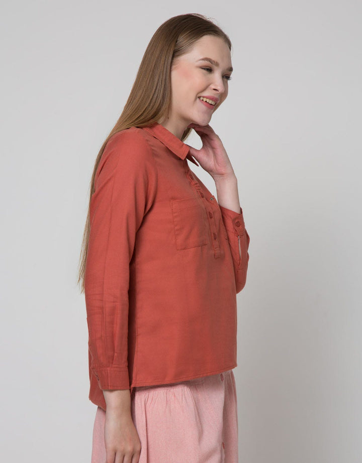 Triset Plain Simple Blouse Women