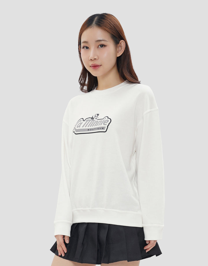 DISNEY PRINT MICKEY MOUSE SWEATER WANITA