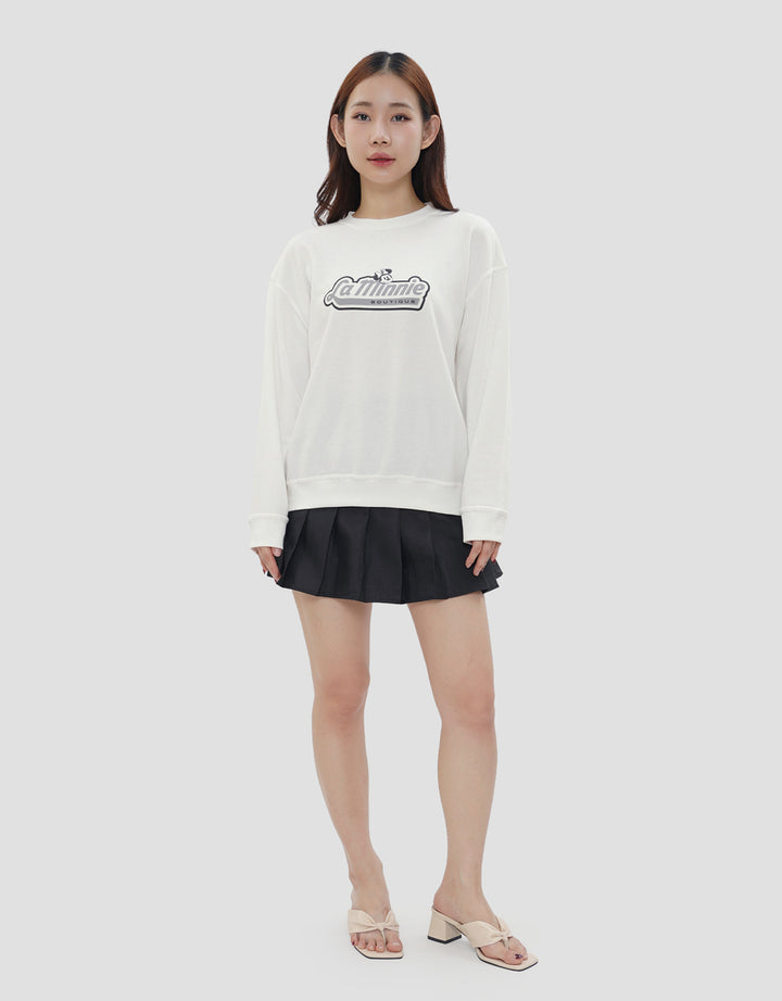 DISNEY PRINT MICKEY MOUSE SWEATER WANITA