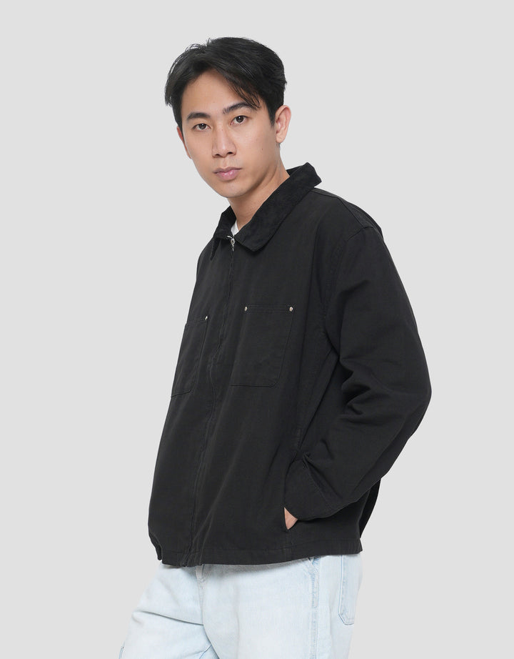 SUKO JAKET CORDUROY COLAR PRIA