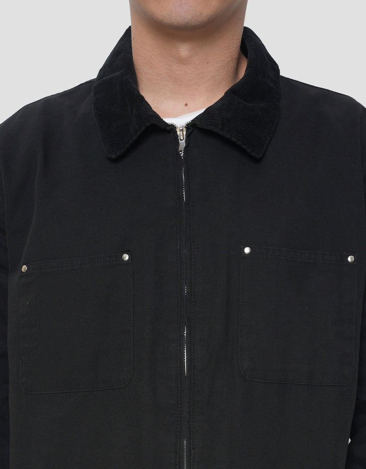 SUKO JAKET CORDUROY COLAR PRIA