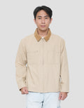 SUKO JAKET CORDUROY COLAR PRIA