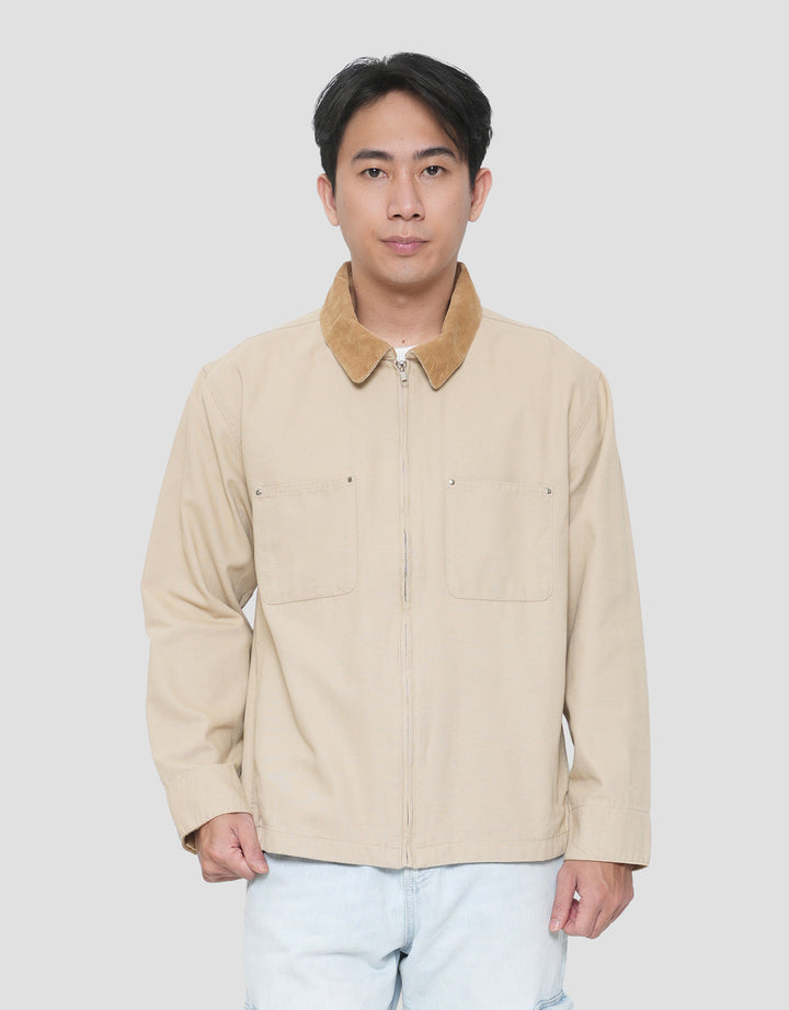 SUKO JAKET CORDUROY COLAR PRIA