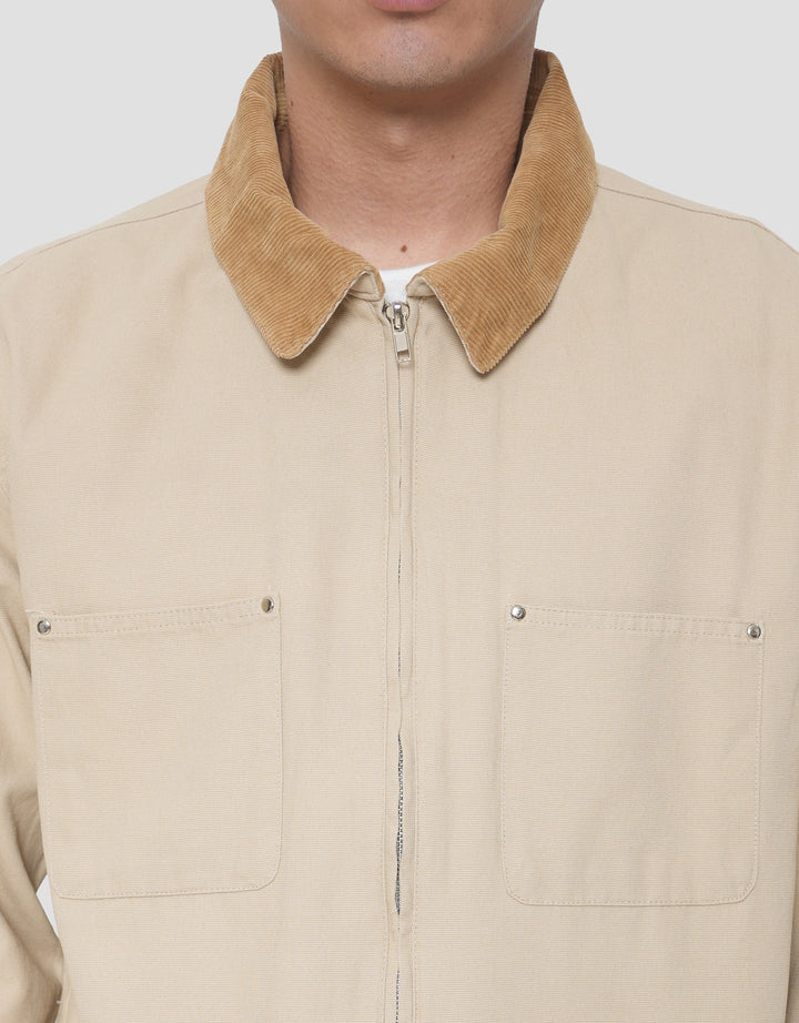 SUKO JAKET CORDUROY COLAR PRIA