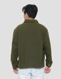 SUKO JAKET CORDUROY COLAR PRIA