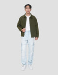 SUKO JAKET CORDUROY COLAR PRIA