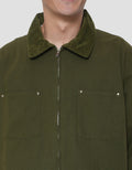 SUKO JAKET CORDUROY COLAR PRIA