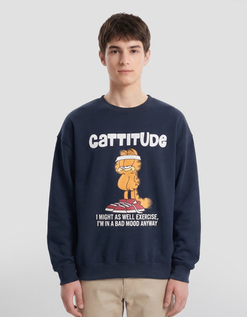 NEVADA GARFIELD CATTITUDE SWEATER PRIA