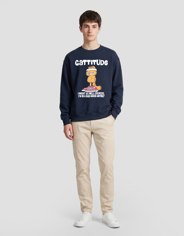 NEVADA GARFIELD CATTITUDE SWEATER PRIA