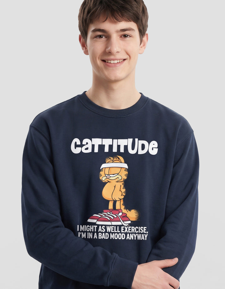 NEVADA GARFIELD CATTITUDE SWEATER PRIA