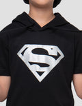 CHARACTER SUPERMAN KAOS HOODIE ANAK LAKI-LAKI