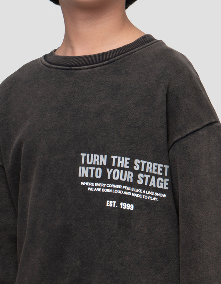 NEVADA TURN THE STREET SWEATER ANAK LAKI-LAKI
