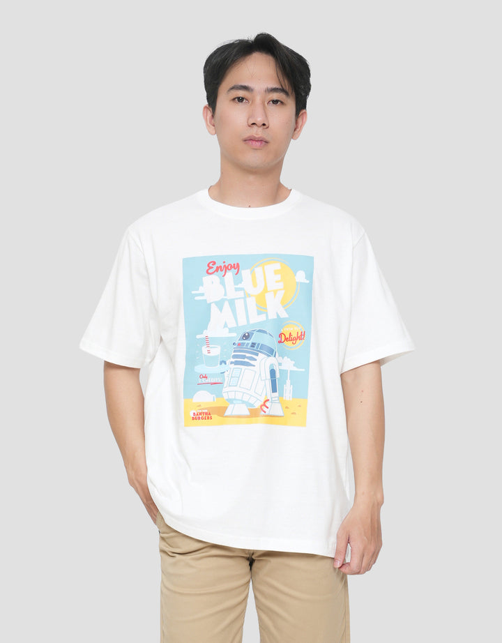 STAR WARS ENJOY BLUE MILK DELIGHT KAOS PRIA