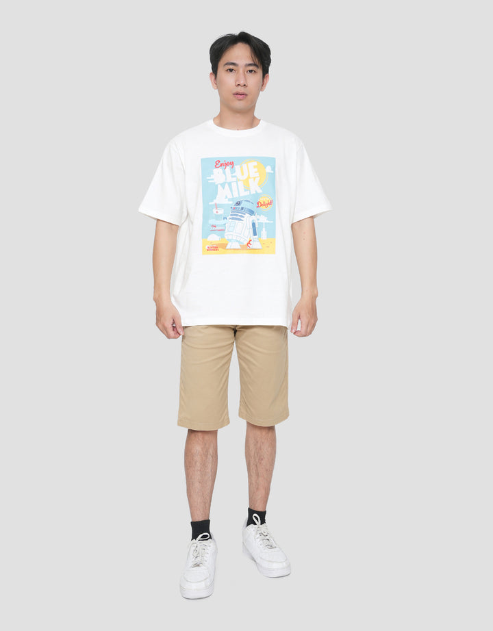 STAR WARS ENJOY BLUE MILK DELIGHT KAOS PRIA